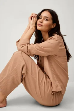 Ellos Homewear>Home Natbukser Candela Peached Nougatrosa