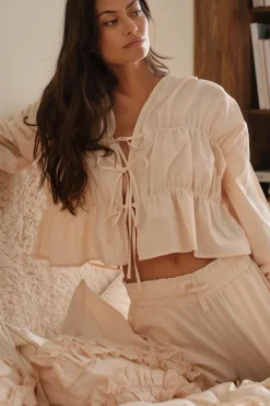 Ellos Home Natbukser Juliette Lys hot pink Sale