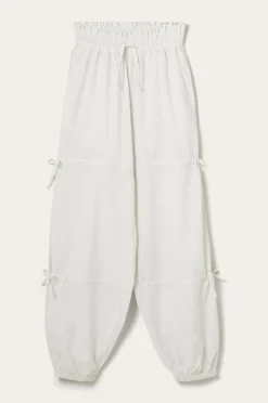 Ellos Homewear>Home Natbukser Juliette Lys hvid grå