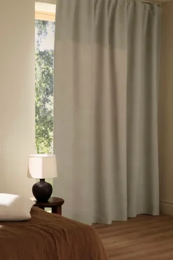 Ellos Home NICO skræddersyet mørklægningsgardin Naturlig hvid New