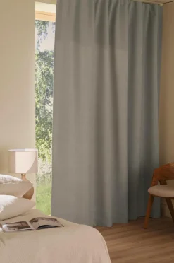 Ellos Home NICO skræddersyet mørklægningsgardin Grå Online