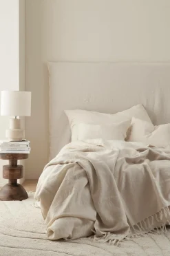 Ellos Møbeltekstiler>Home Overtræk til gavl Candice Loose Fit Cremehvid