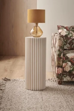 Ellos Home Piedestal Raffe, højde 60 cm travertin Online