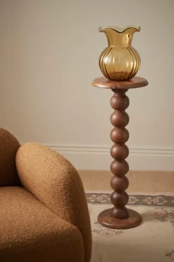 Ellos Home Piedestal Perle højde 80 cm Brun Online