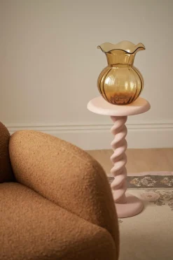 Ellos Borde>Home Piedestal / sengebord Sirena højde 55 cm Rosa