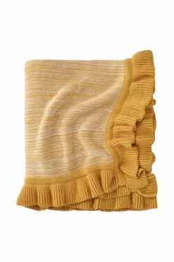 Ellos Tæpper & Plaider>Home Plaid Aimée Melange Gul