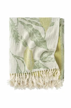 Ellos Tæpper & Plaider>Home Plaid Jennie Lemon Gul