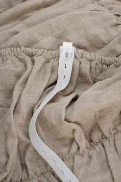 Ellos Home Polstring af seng Candice Elastic 60 cm i hør Linen beige