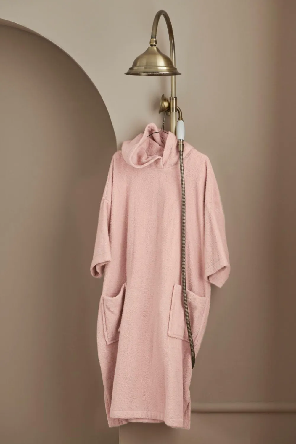 Ellos Home Poncho Elise i frotté Lyserød Sale