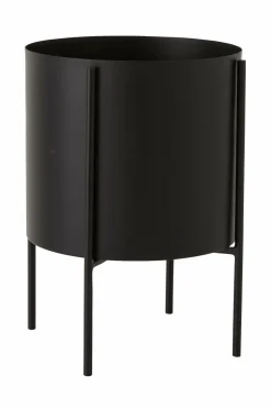 Ellos Potteskjulere>Home Potteskjuler Milton med vendbart stativ Mat sort