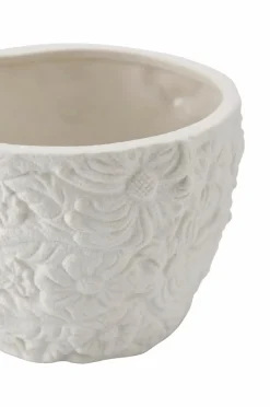 Ellos Home Potteskjuler Flower højde 20 cm Hvid Online