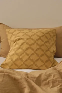 Ellos Home Pudebetræk Lulia Brungul Outlet