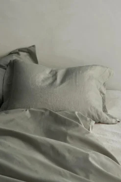 Ellos Home Pudebetræk Juliette af økologisk bomuld Kakigrøn Hot