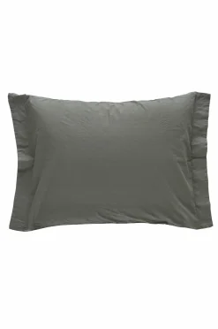 Ellos Home Pudebetræk Juliette af økologisk bomuld Kakigrøn Hot