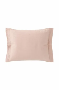 Ellos Pudebetræk>Home Pudebetræk Candice af vasket hør Lys rosa