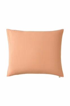 Ellos Pudebetræk>Home Pudebetræk Elly i genanvendt halvlinned Mørk abrikos