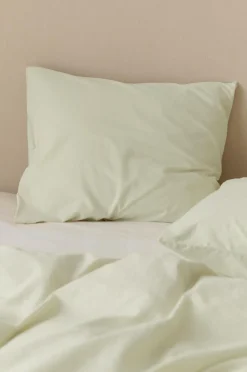 Ellos Home Pudebetræk Milly i vasket bomuld Lys avocadogrøn Clearance