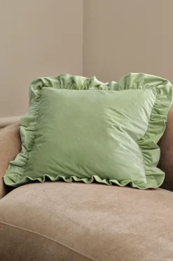 Ellos Pyntepuder & Betræk>Home Pudebetræk Nora Frill Lysegrøn