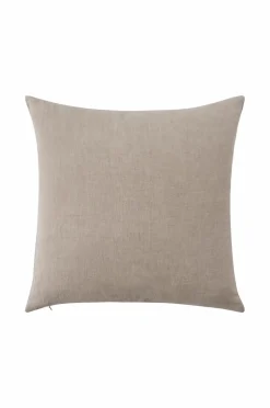 Ellos Pyntepuder & Betræk>Home Pudebetræk Candice Zip i vasket hør 50x50 cm Lærredsbeige