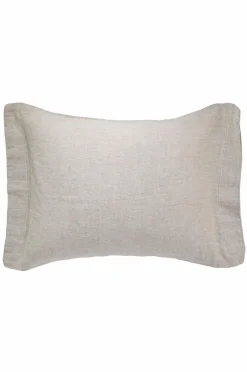 Ellos Pudebetræk>Home Pudebetræk Elmira af vasket hør Lærredsbeige