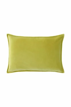 Ellos Pyntepuder & Betræk>Home Pudebetræk Celina Velvet i velour Olivengrøn