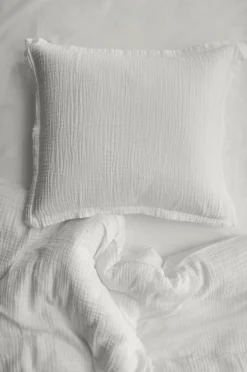 Ellos Home Pudebetræk Candela i muslin Hvid