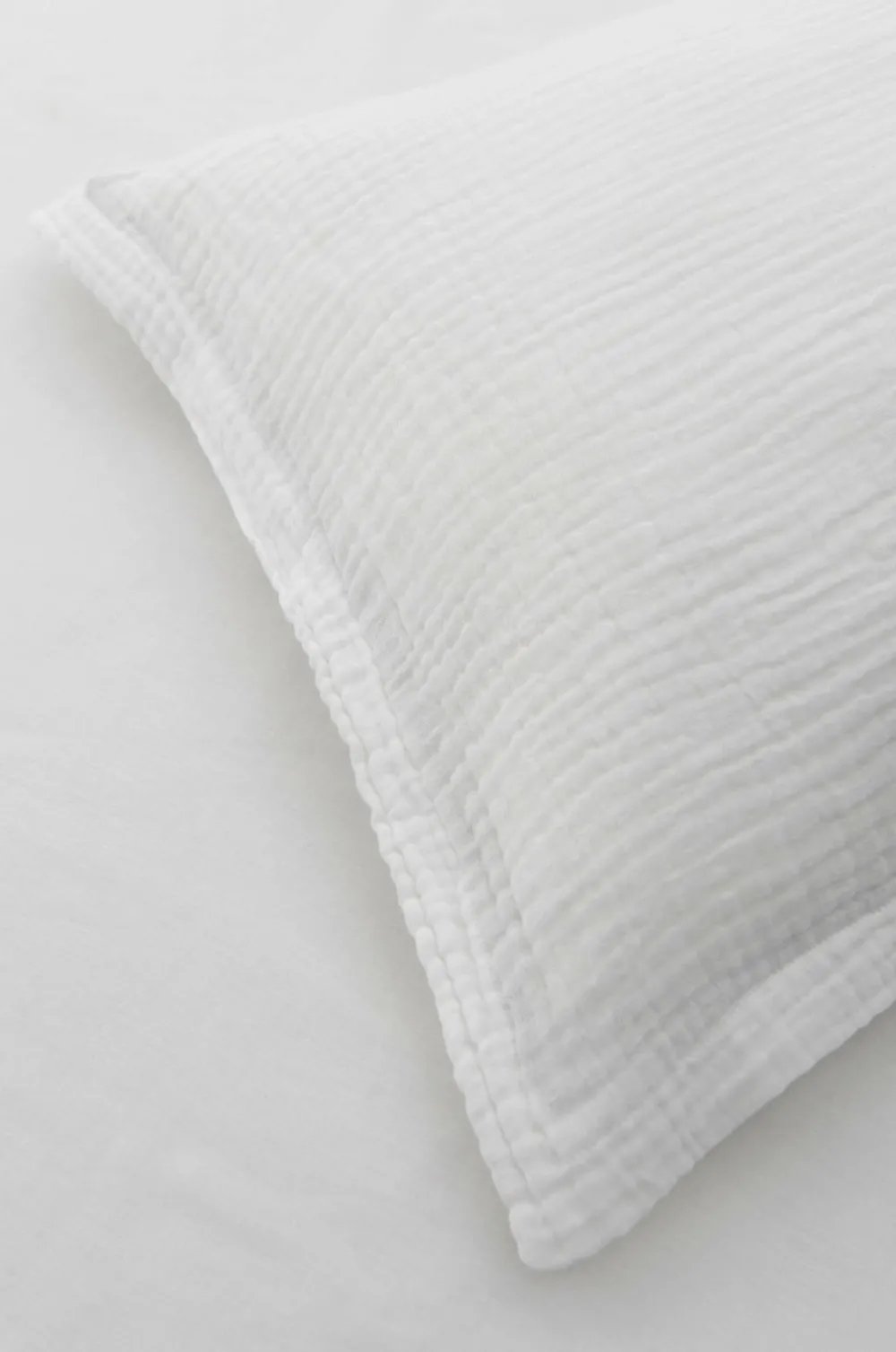 Ellos Home Pudebetræk Candela i muslin Hvid