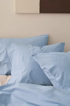 Ellos Pudebetræk>Home Pudebetræk Luca i bomuldspercale Lyseblå