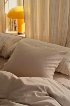 Ellos Home Pudebetræk Elly i genanvendt halvlinned Linen beige