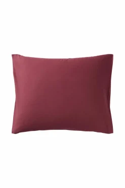 Ellos Home Pudebetræk Milly i vasket bomuld Vinrød Hot