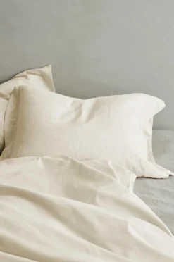 Ellos Home Pudebetræk Juliette af økologisk bomuld Lys beige Sale