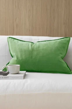 Ellos Home Pudebetræk Celina Velvet i velour Grøn Hot