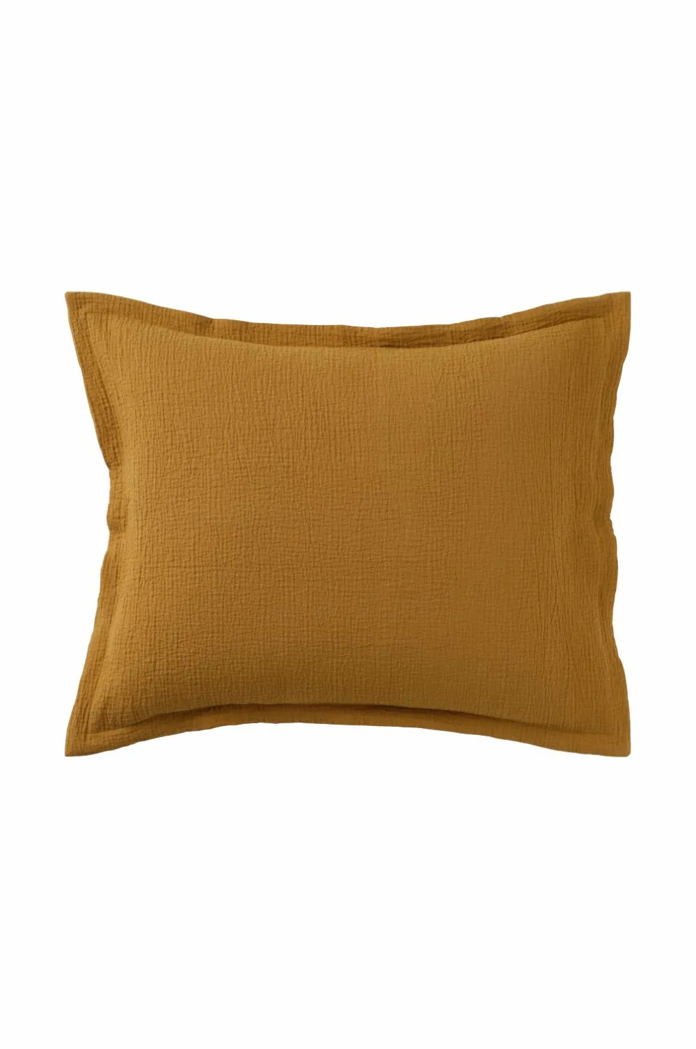 Ellos Home Pudebetræk Candela i muslin Brungul Discount