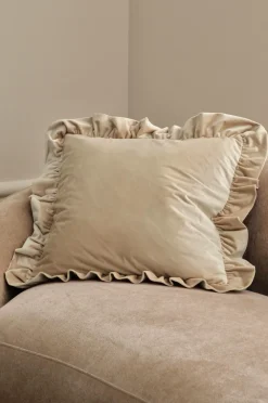 Ellos Pyntepuder & Betræk>Home Pudebetræk Nora Frill Beige