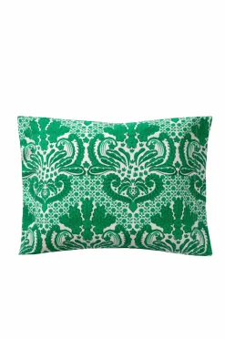 Ellos Home Pudebetræk Juliette Medallion i vasket bomuld Ærtegrøn Best