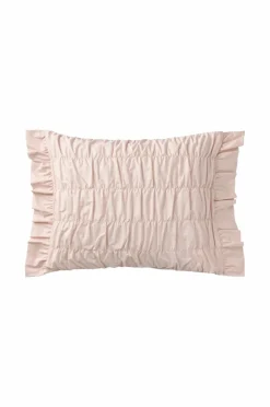 Ellos Home Pudebetræk Avery Elastic i bomuldspercale Lys abrikosrosa Sale