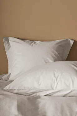 Ellos Pudebetræk>Home Pudebetræk Crystal i bomuldspercale Sandbeige