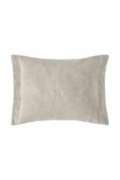 Ellos Pudebetræk>Home Pudebetræk Candice af vasket hør Lærredsbeige