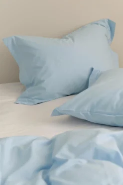 Ellos Home Pudebetræk Juliette af økologisk bomuld Lyseblå Outlet