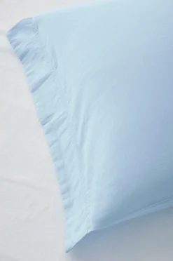 Ellos Home Pudebetræk Juliette af økologisk bomuld Lyseblå Outlet