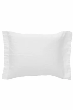 Ellos Pudebetræk>Home Pudebetræk Candice af vasket hør Hvid