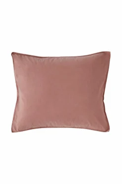 Ellos Home Pudebetræk Rania i vintagevasket bomuld Rustpink Sale