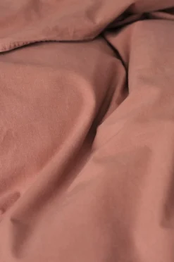 Ellos Home Pudebetræk Rania i vintagevasket bomuld Rustpink Sale