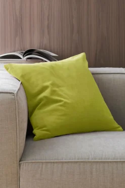 Ellos Home Pudebetræk Celina i velour 50x50 cm Olivengrøn Outlet