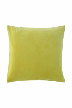 Ellos Home Pudebetræk Celina i velour 50x50 cm Olivengrøn Outlet