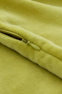 Ellos Home Pudebetræk Celina i velour 50x50 cm Olivengrøn Outlet