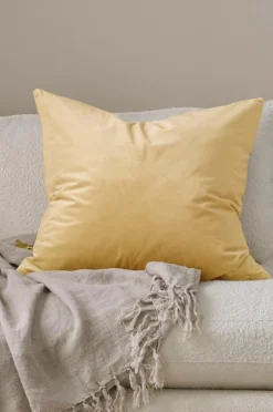 Ellos Home Pudebetræk Nora i velour Havregul