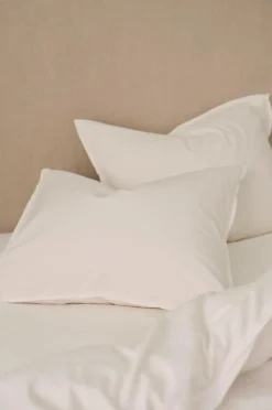 Ellos Home Pudebetræk Rania i vintagevasket bomuld Cremehvid Best