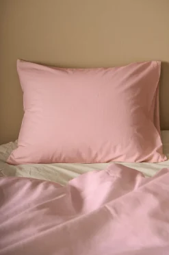 Ellos Pudebetræk>Home Pudebetræk Milly i vasket bomuld Lyserød