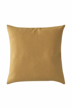 Ellos Pyntepuder & Betræk>Home Pudebetræk Candice Zip i vasket hør 50x50 cm Bronzegrøn